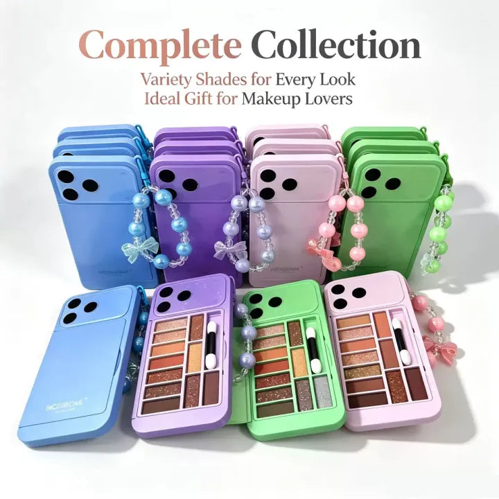 iPhone 17 Pro Max Style Eyeshadow Palette With Hand Band