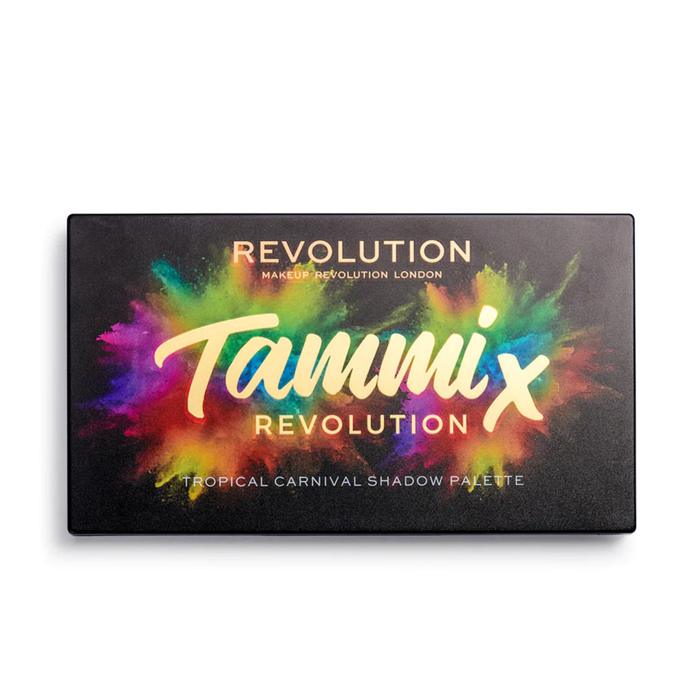 Revolution X Tammi Tropical Carnival Eyeshadow Palette – 18 Vibrant Matte & Shimmer Shades