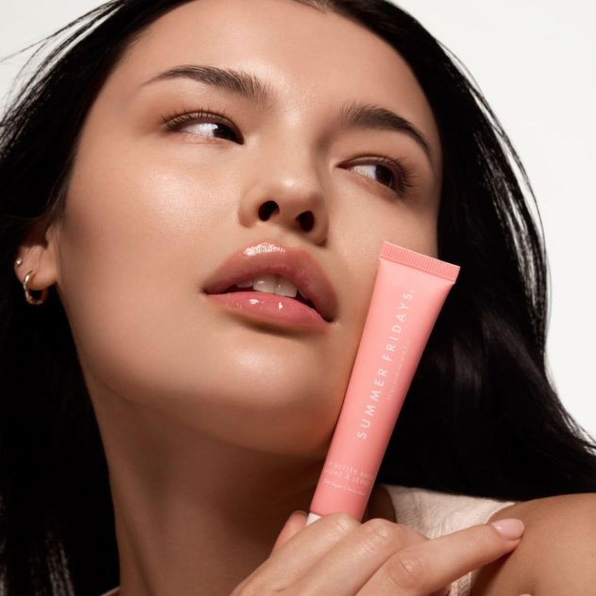Summer Fridays Lip Butter Balm – Pink Sugar | Hydrating Glossy Lip Balm