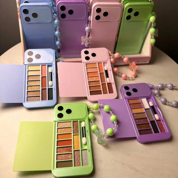 iPhone 17 Pro Max Style Eyeshadow Palette With Hand Band
