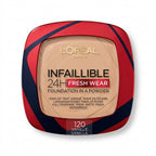 L'Oréal Paris Infallible 24H Fresh Wear Powder Foundation (Full Coverage & Waterproof)