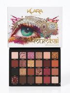 Klara Cosmetics Mumbai 24-Shade Eyeshadow Palette (make-up)